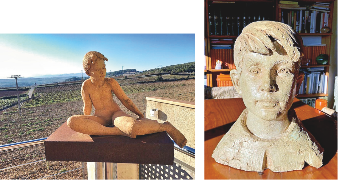 Els nets del Joan i la Isabel: la Laia i l'Arnau Pagès