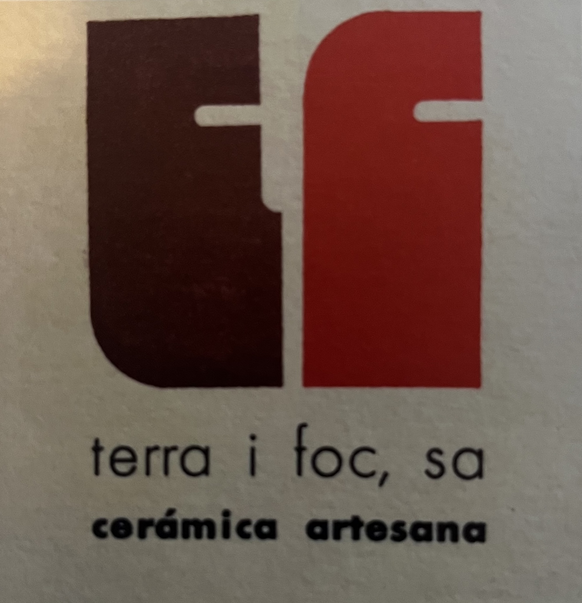 Targeta de visita històrica de Terra i Foc